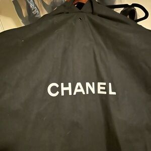 Chanel garment bag.